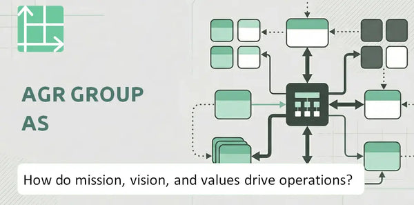 What Do the Mission, Vision, and Values of AGR Group AS Company Reveal About How It Operates?