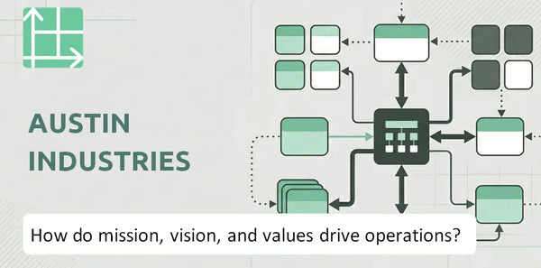 What Do the Mission, Vision, and Values of Austin Industries Company Reveal About How It Operates?
