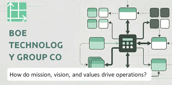 What Do the Mission, Vision, and Values of BOE Technology Group Co Company Reveal About How It Operates?