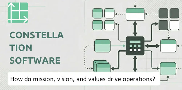 What Do the Mission, Vision, and Values of Constellation Software Company Reveal About How It Operates?