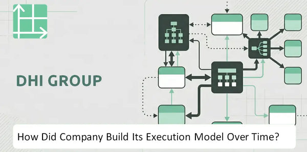 How Did DHI Group Company Build Its Execution Model Over Time?
