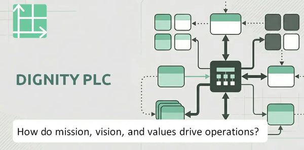 What Do the Mission, Vision, and Values of Dignity PLC Company Reveal About How It Operates?