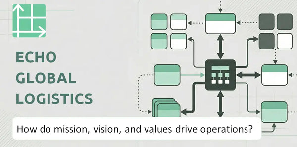 What Do the Mission, Vision, and Values of Echo Global Logistics Company Reveal About How It Operates?
