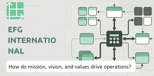 What Do the Mission, Vision, and Values of EFG International Company Reveal About How It Operates?
