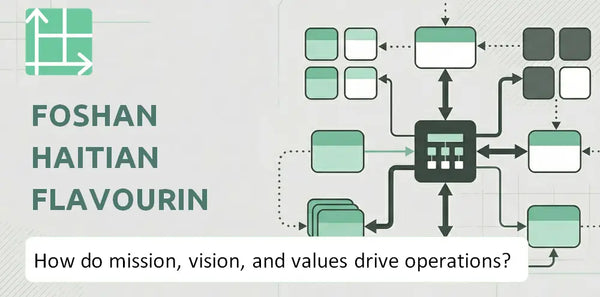 What Do the Mission, Vision, and Values of Foshan Haitian Flavouring and Food Company Reveal About How It Operates?