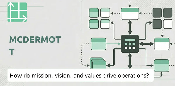 What Do the Mission, Vision, and Values of McDermott Company Reveal About How It Operates?