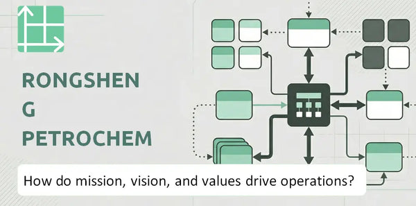 What Do the Mission, Vision, and Values of Rongsheng Petrochemical Company Reveal About How It Operates?