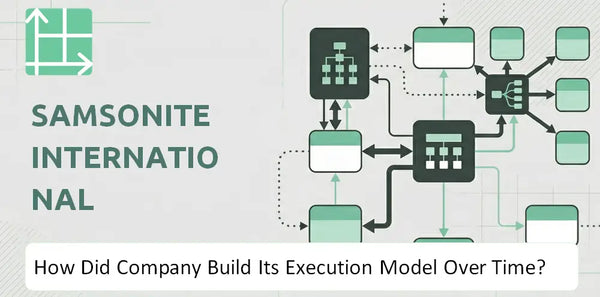 How Did Samsonite International Company Build Its Execution Model Over Time?