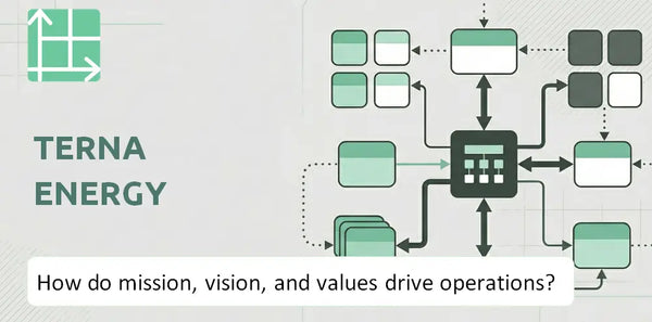 What Do the Mission, Vision, and Values of Terna Energy Company Reveal About How It Operates?