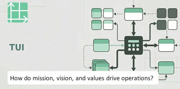 What Do the Mission, Vision, and Values of TUI Company Reveal About How It Operates?