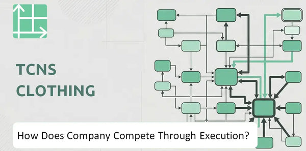 How Does TCNS Clothing Company Compete Through Execution?