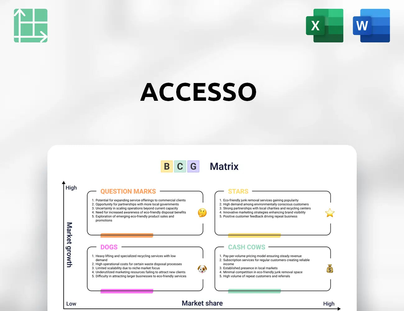 accesso Boston Consulting Group Matrix