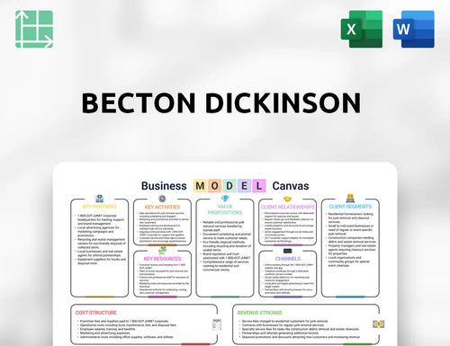Becton Dickinson Business Model Canvas