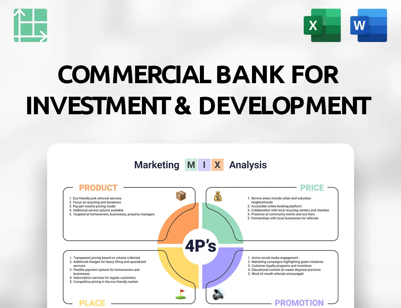 Commercial Bank For Investment & Development Of Vietnam Marketing Mix