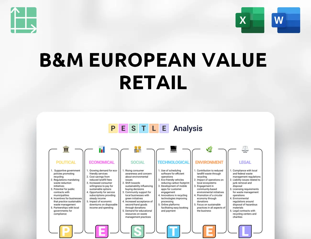 B&M European Value Retail PESTLE Analysis