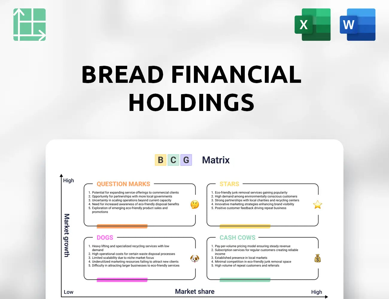Bread Financial Holdings Boston Consulting Group Matrix