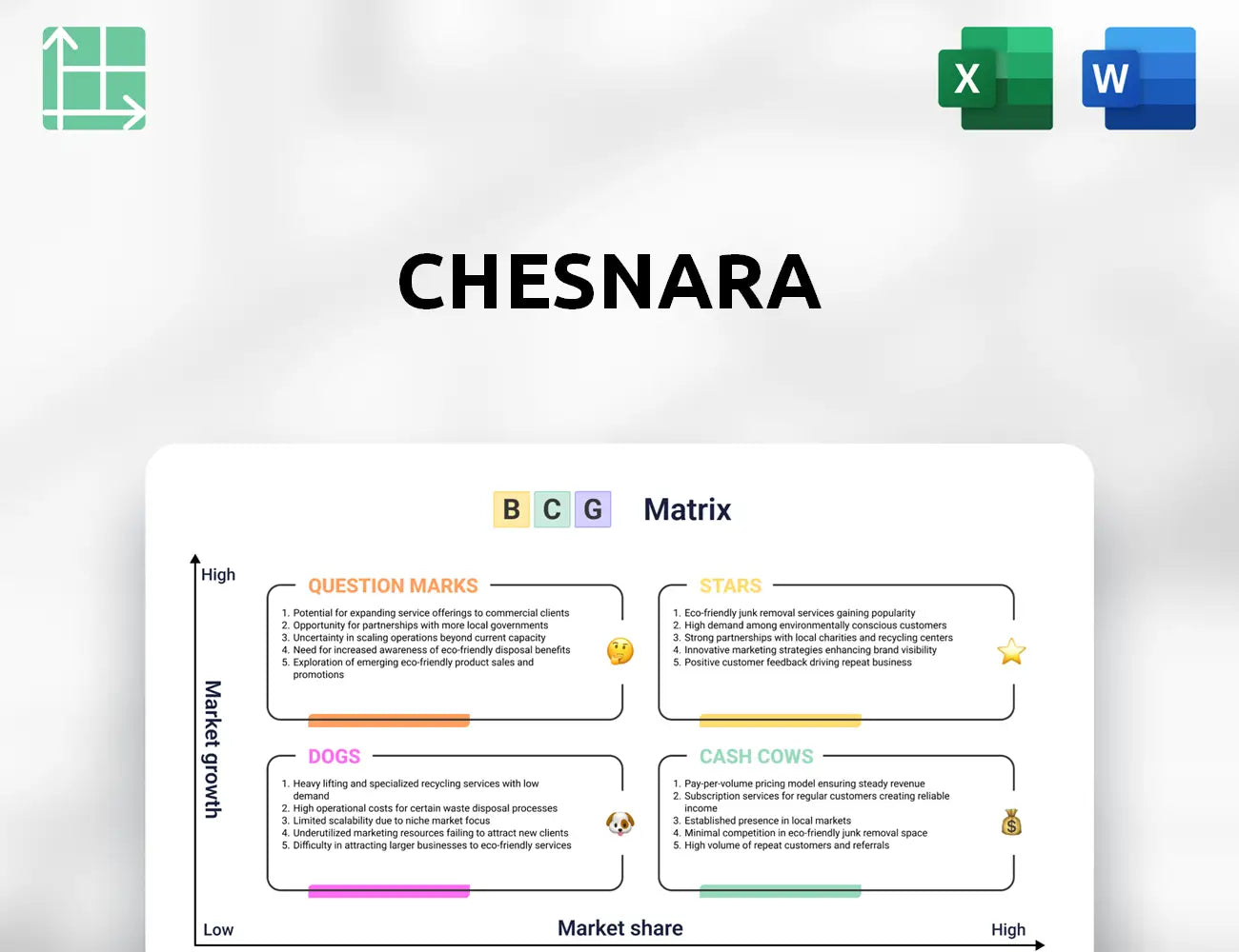 Chesnara Boston Consulting Group Matrix
