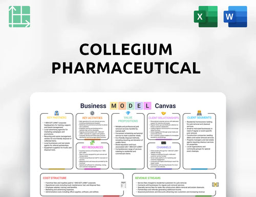 Collegium Pharmaceutical Business Model Canvas