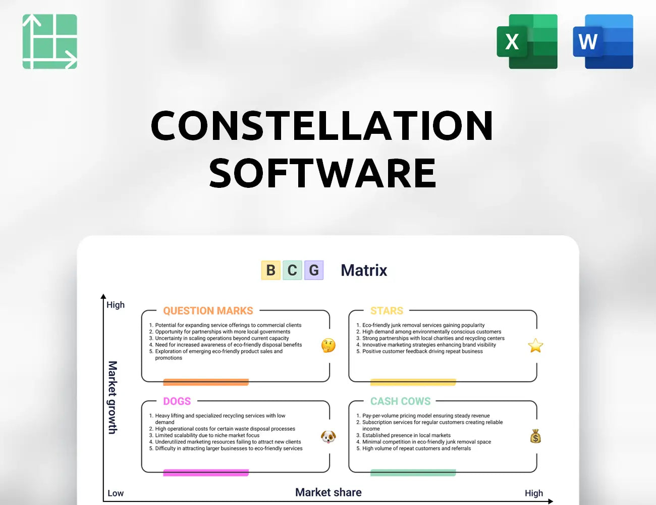 Constellation Software Boston Consulting Group Matrix