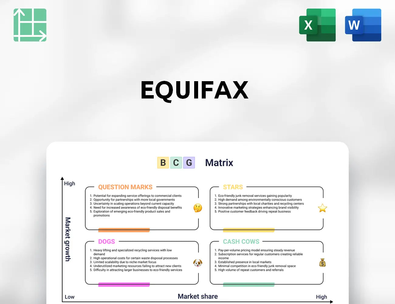 Equifax Boston Consulting Group Matrix