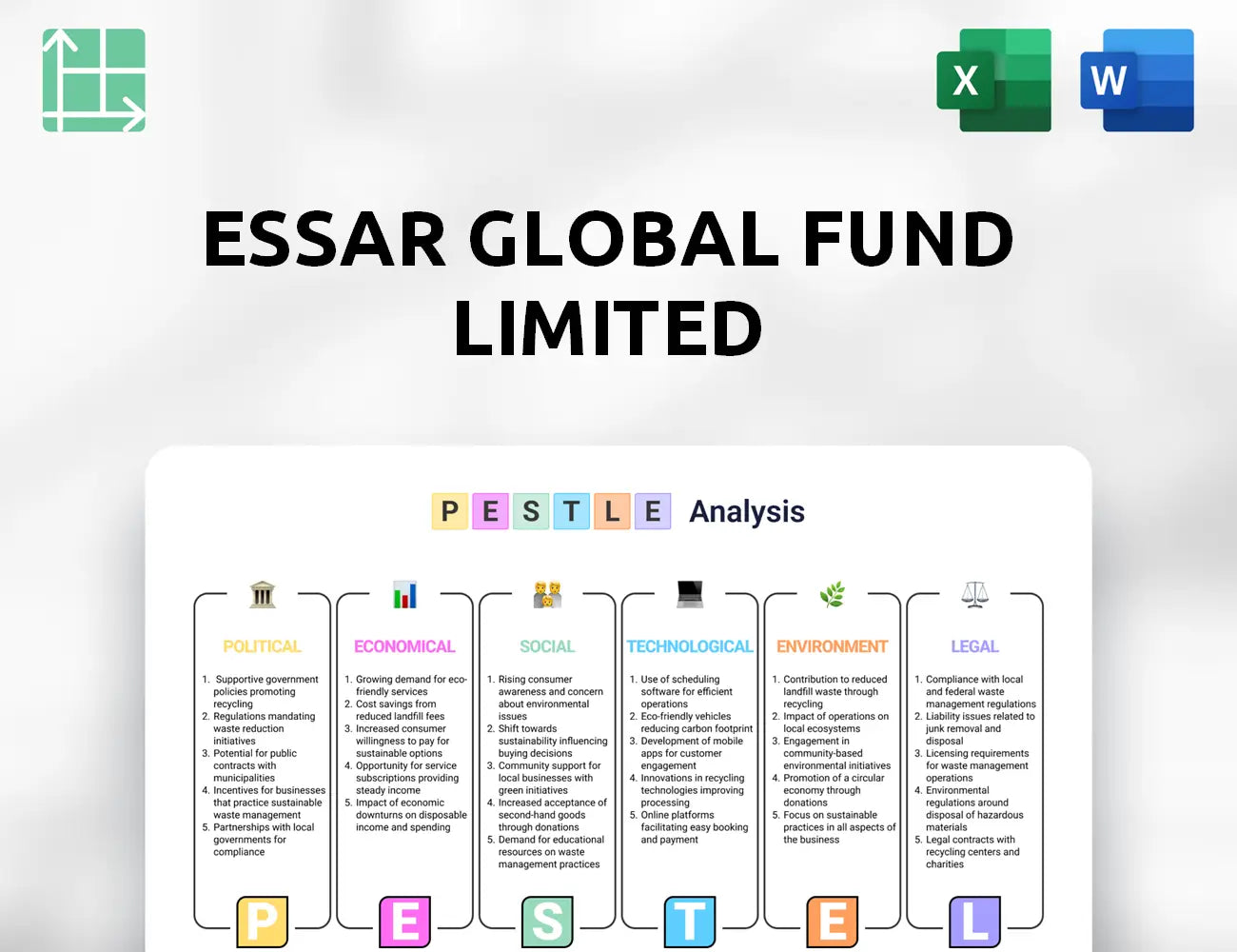 Essar Global Fund Limited PESTLE Analysis