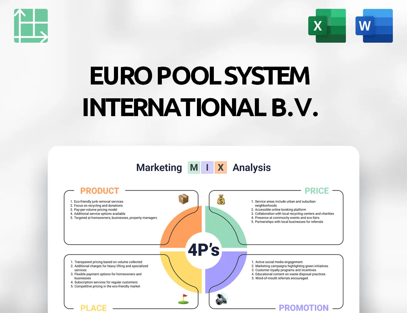 Euro Pool System International B.V. Marketing Mix