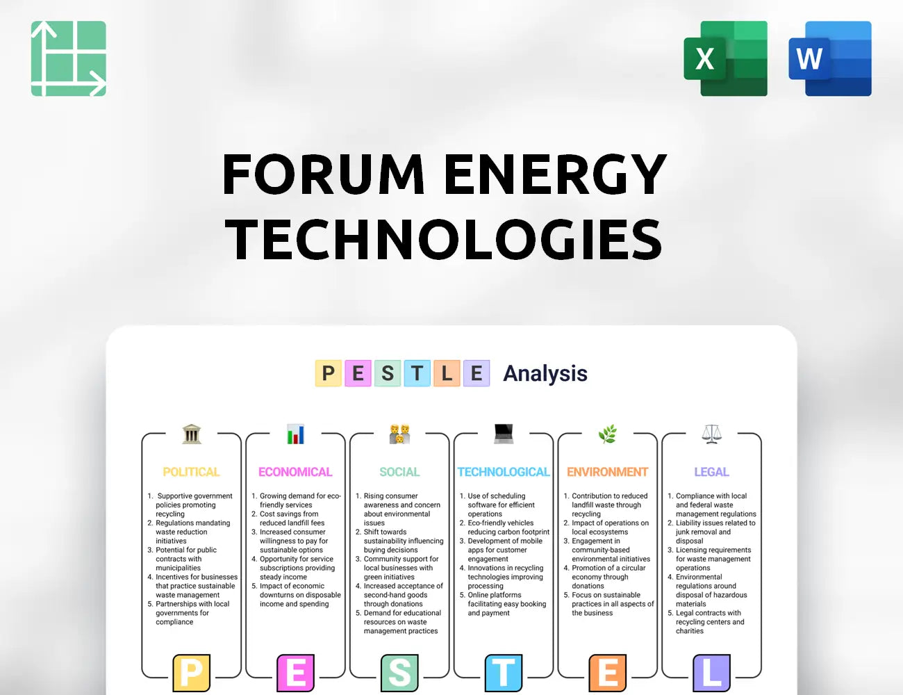 Forum Energy Technologies PESTLE Analysis