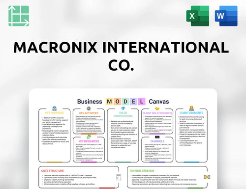 Macronix International Co. Business Model Canvas