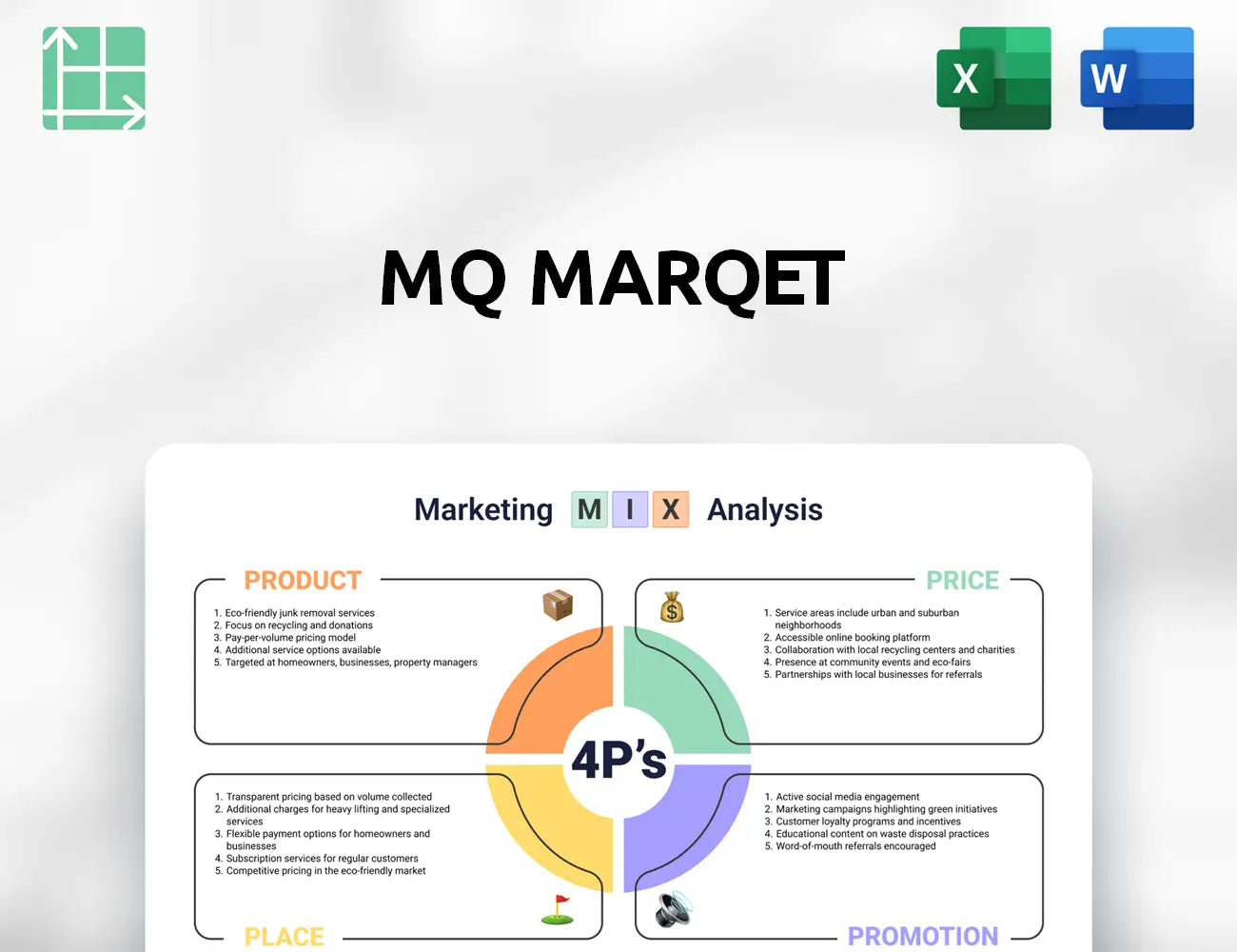 MQ Marqet Marketing Mix