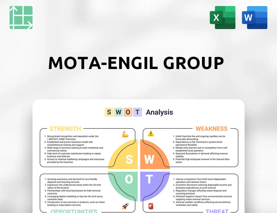 Mota-Engil Group SWOT Analysis