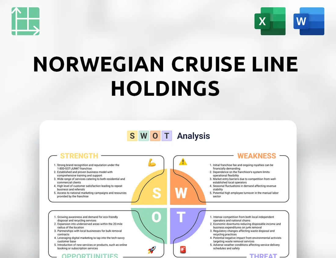 Norwegian Cruise Line Holdings SWOT Analysis