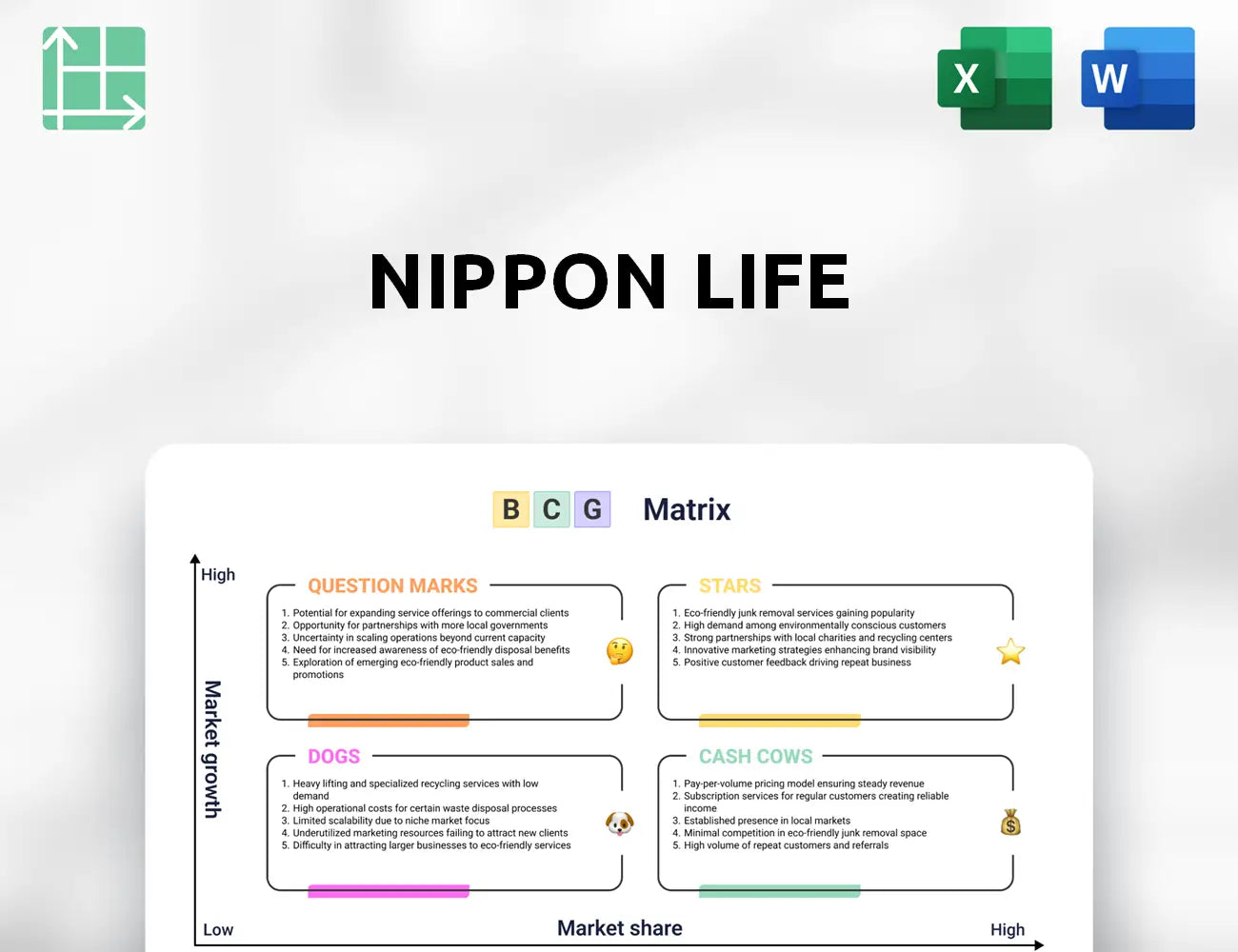 Nippon Life Boston Consulting Group Matrix