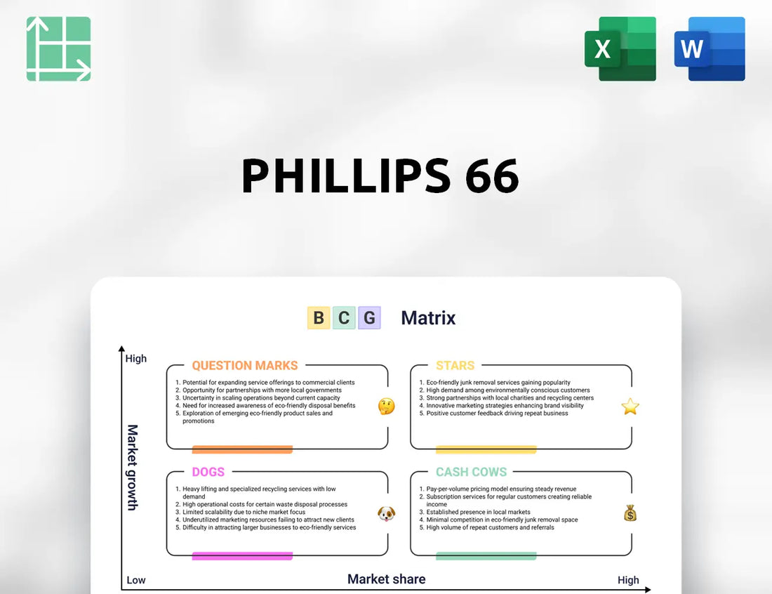Phillips 66 Boston Consulting Group Matrix