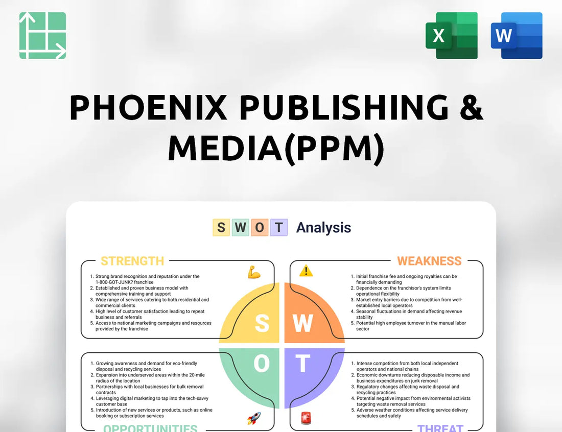 Phoenix Publishing & Media(PPM) SWOT Analysis