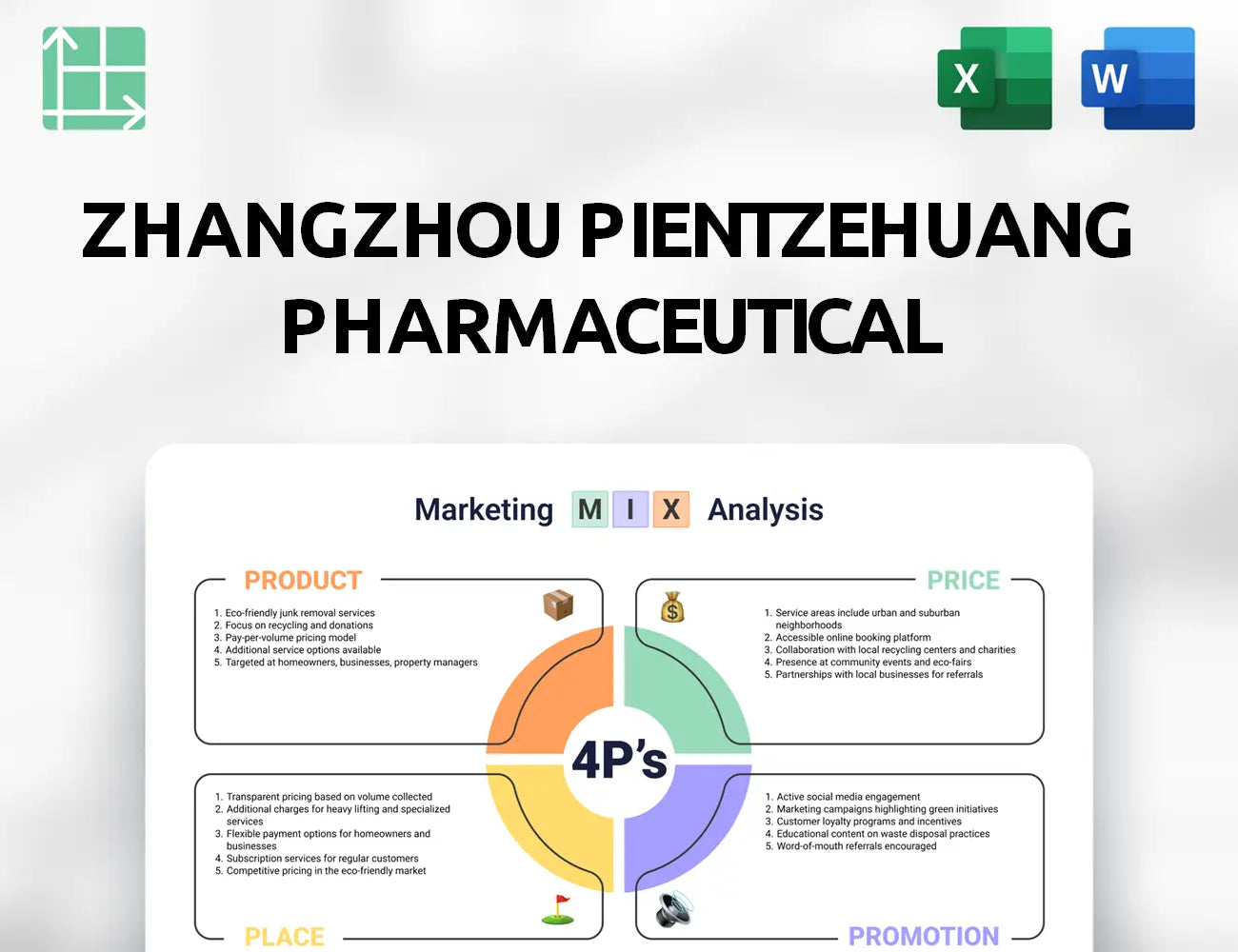 Zhangzhou Pientzehuang Pharmaceutical Marketing Mix