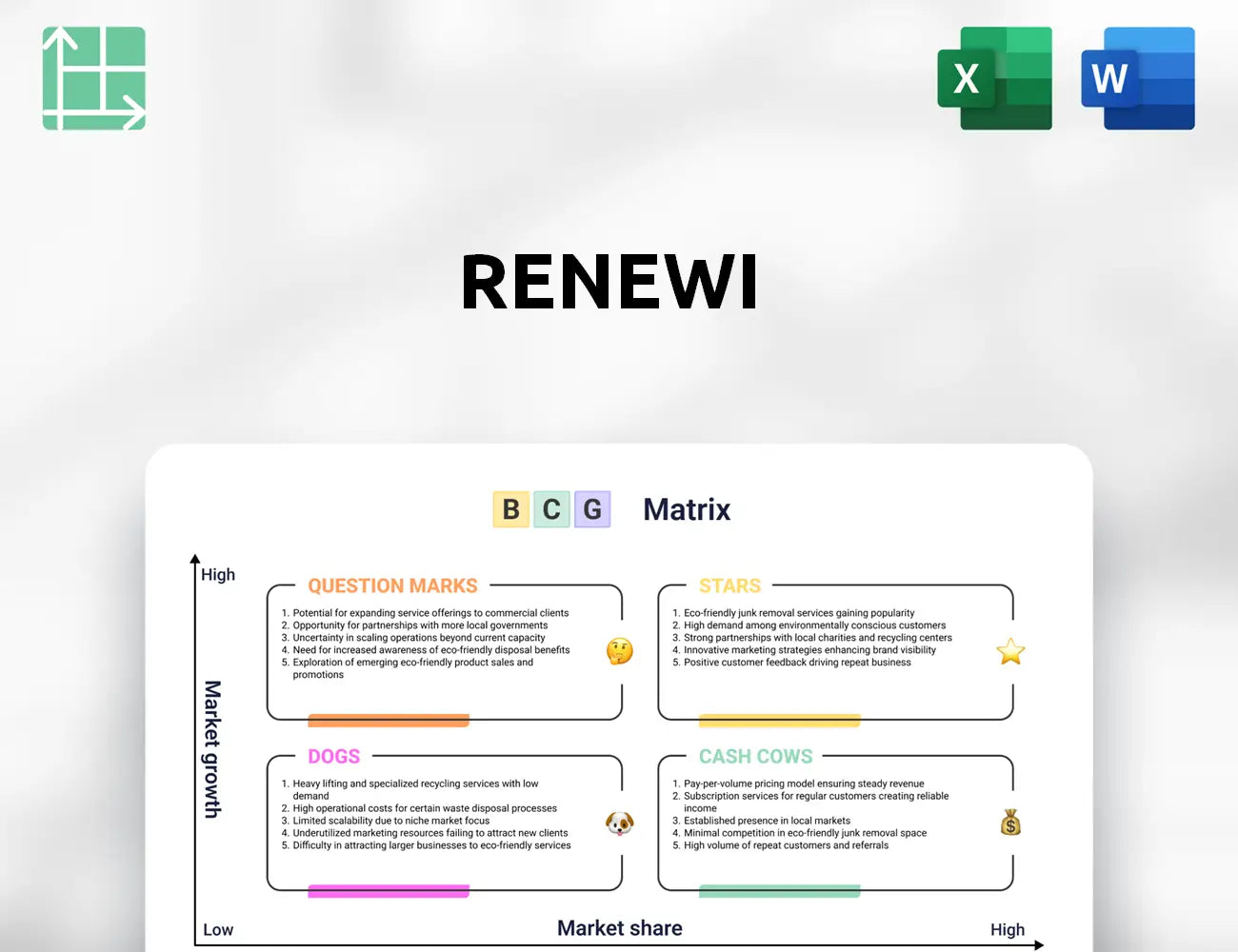 Renewi Boston Consulting Group Matrix