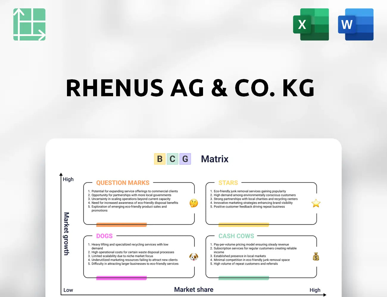 Rhenus AG & Co. KG Boston Consulting Group Matrix