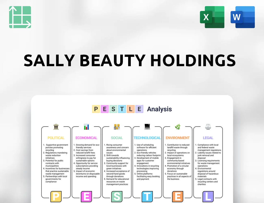 Sally Beauty Holdings PESTLE Analysis