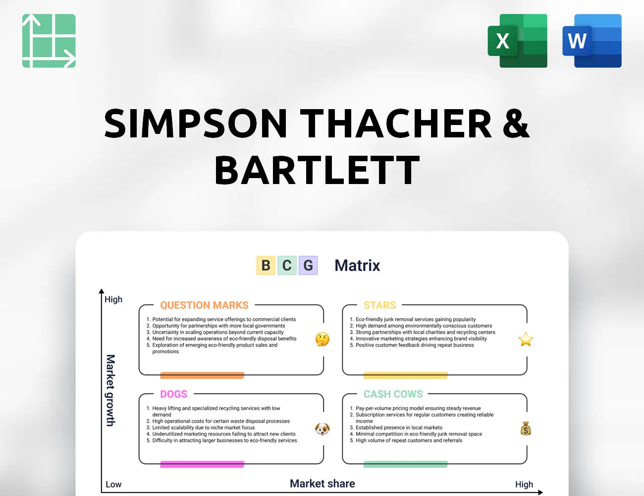 Simpson Thacher & Bartlett Boston Consulting Group Matrix