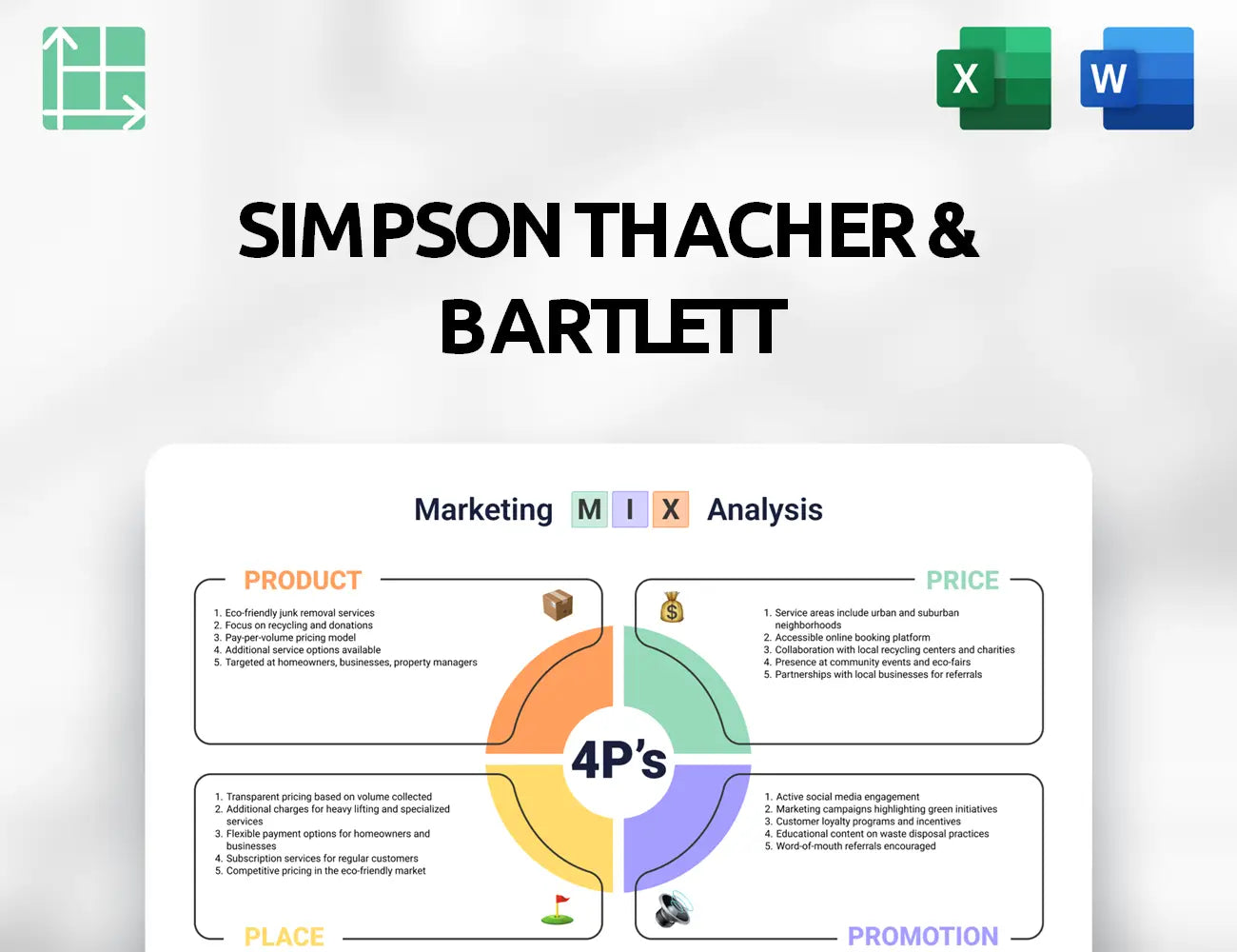 Simpson Thacher & Bartlett Marketing Mix