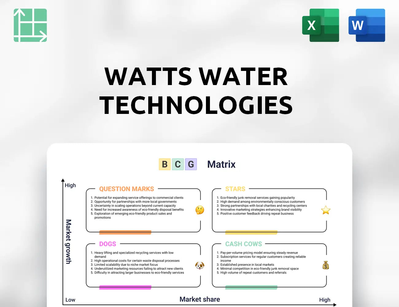 Watts Water Technologies Boston Consulting Group Matrix
